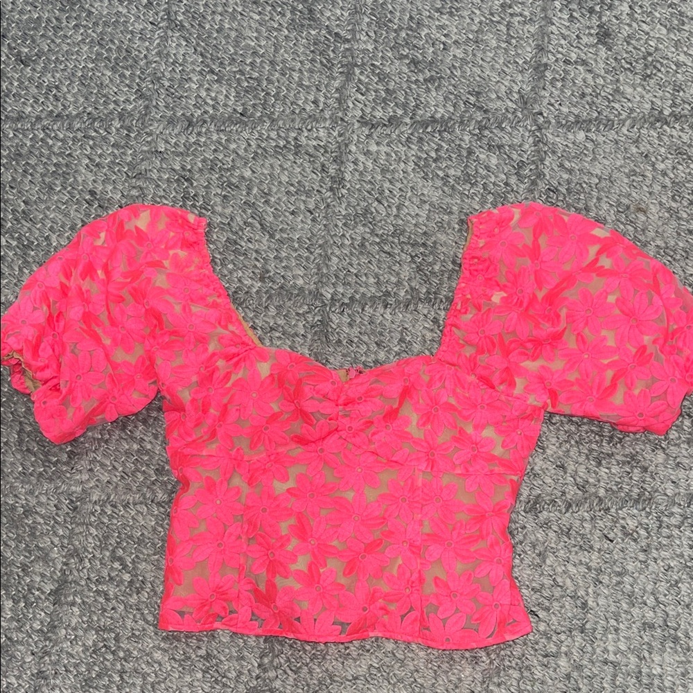 Adelyn Rae Pink top - Picture 2 of 5